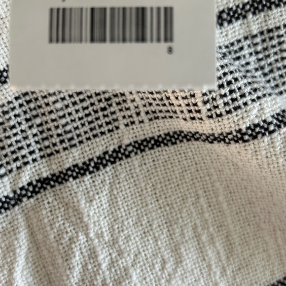 Striped Cream and Black Pillow Cover (Set of 2) - Picture 9 of 9